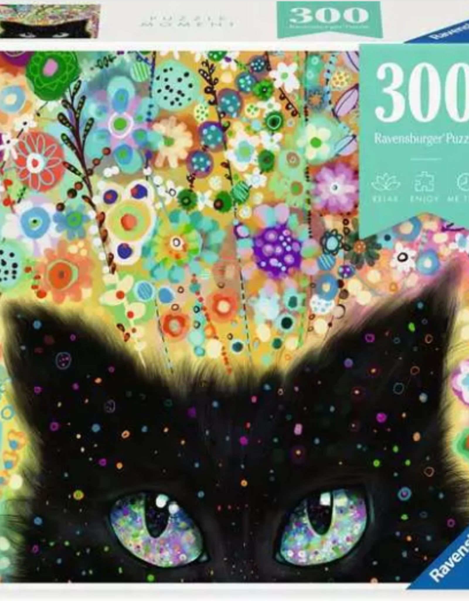 Ravensburger Puzzle Moments - Kaleidoscope Kitty 300 Pc Puzzle