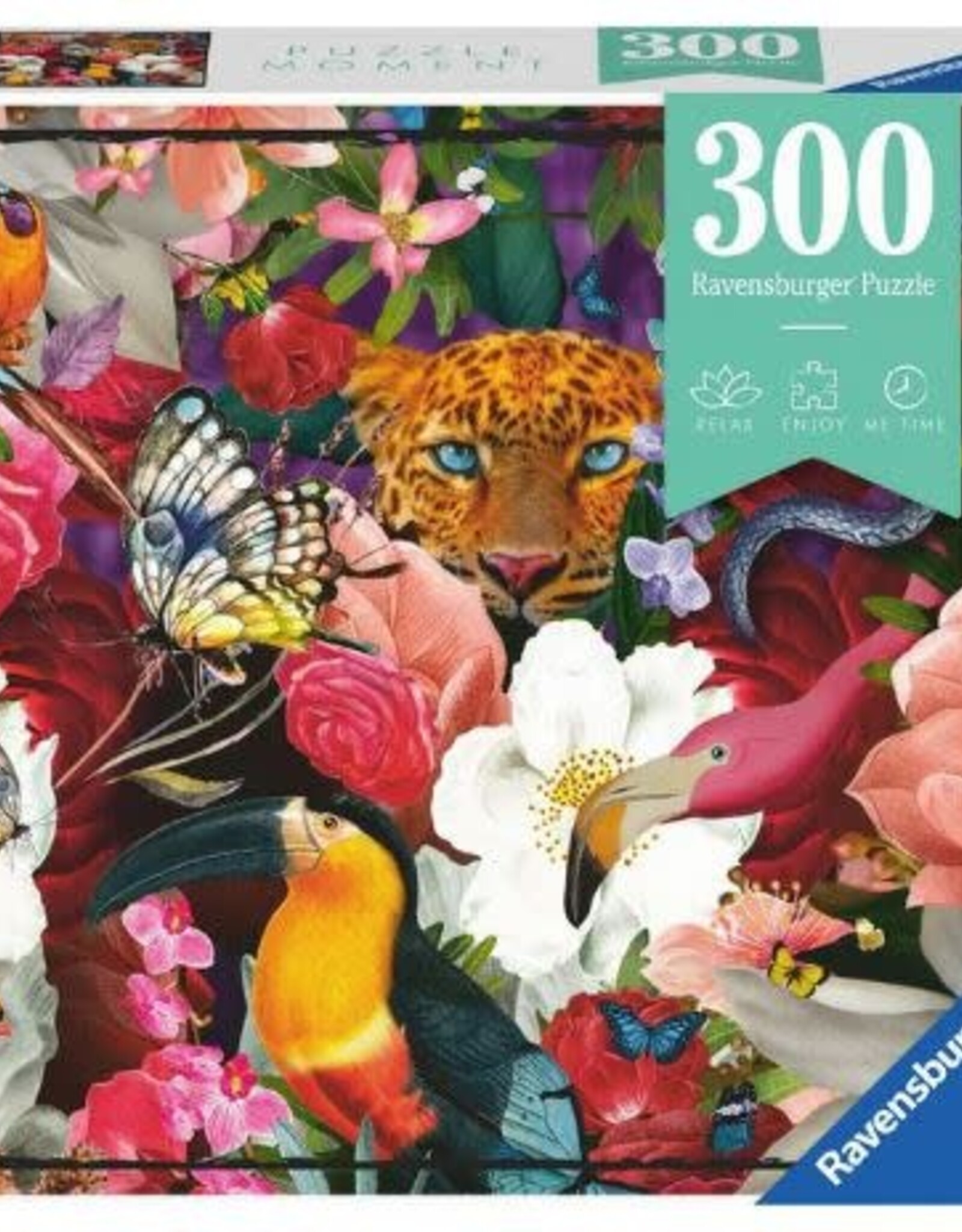 Ravensburger Puzzle Moments - Tropical Flowers 300 pc Puzzle
