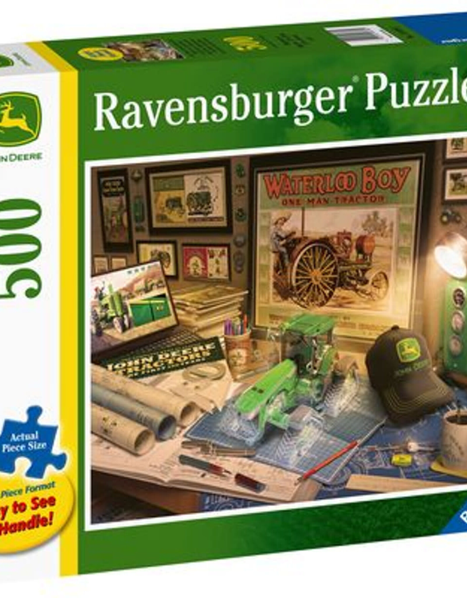 Ravensburger John Deere Work Desk 500 pc Large Format