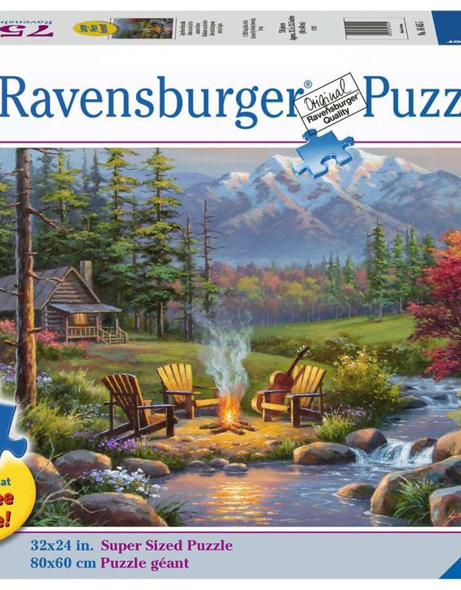 Ravensburger Riverside Livingroom 750 pc Large Format