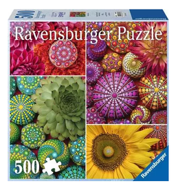 Ravensburger Elspeth McLean - Mandala Blooms 500 pc Puzzle