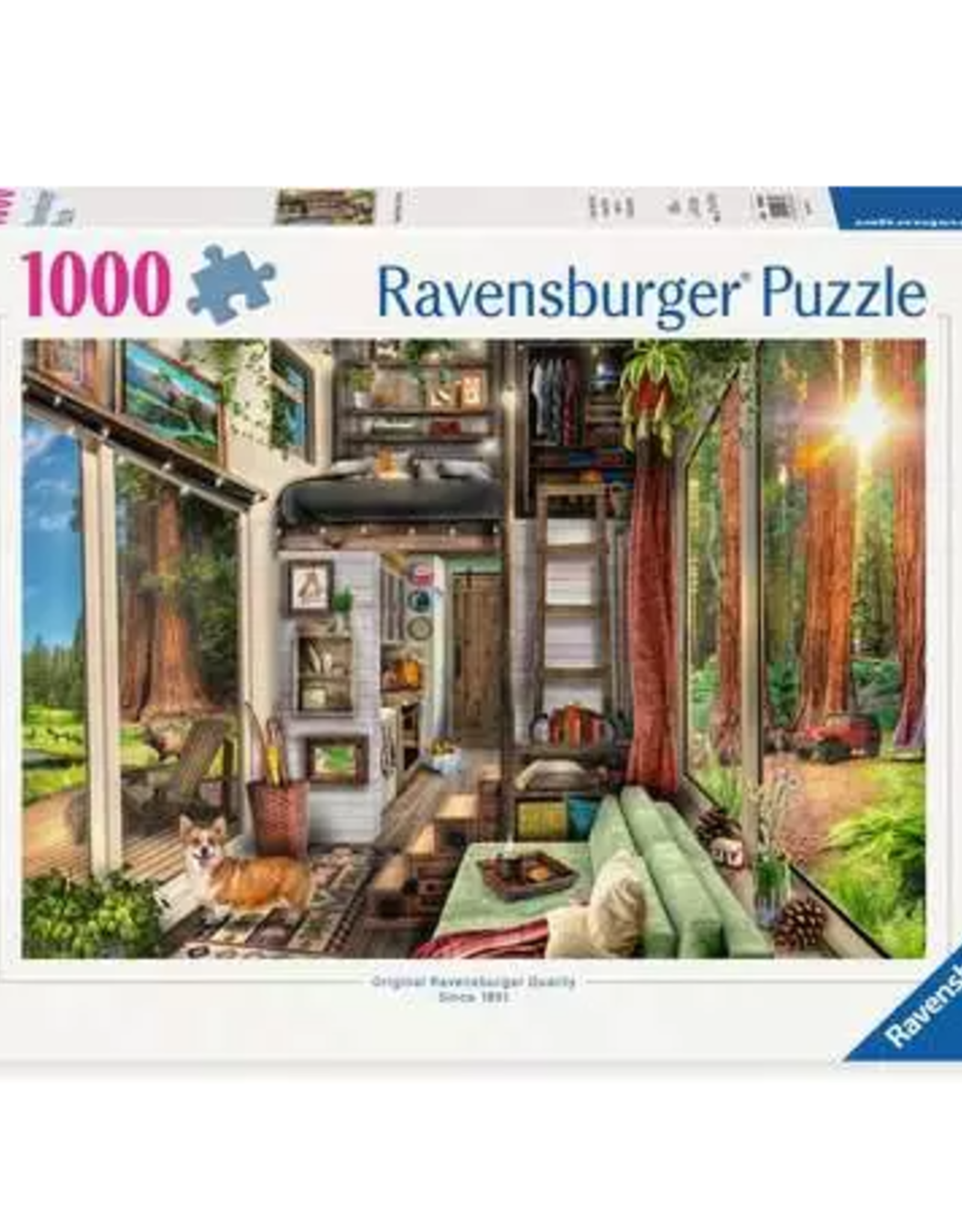 Ravensburger Redwood Forest Tiny House 1000 pc Puzzle
