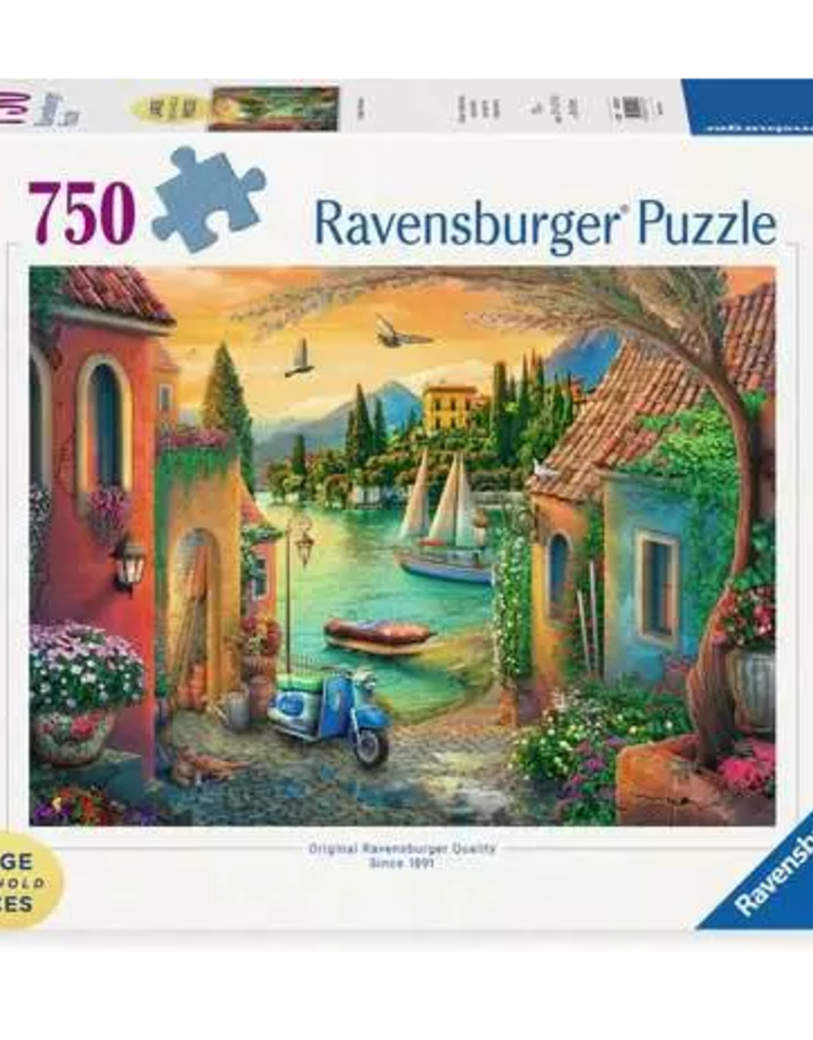 Ravensburger European Villa Views 750 Pc Puzzle LF