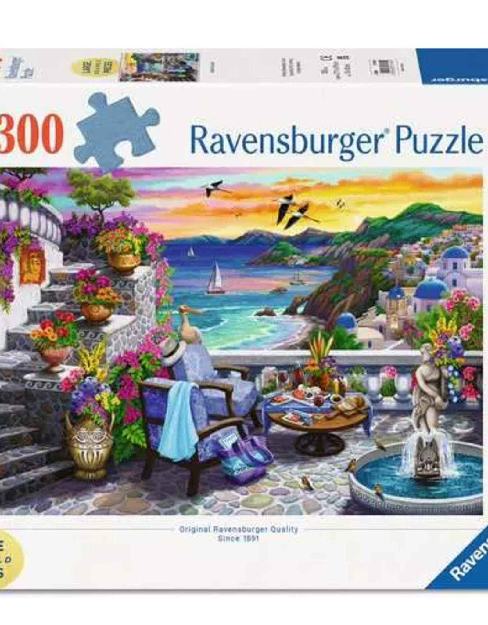 Ravensburger Santorini Sunset 300 pc Large Format