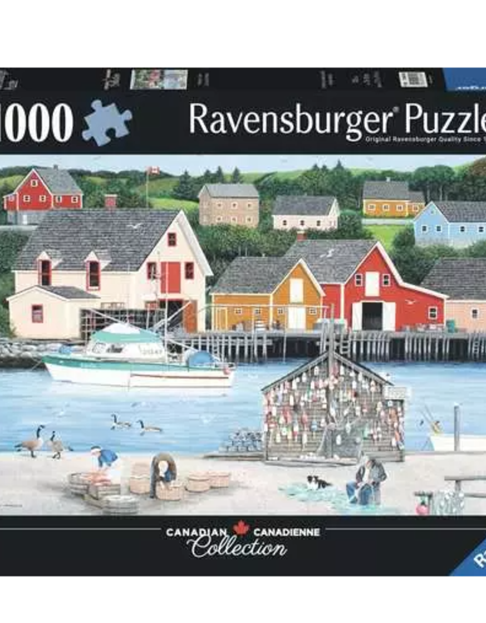 Ravensburger Fisherman's Cove - Canadian Collection 1000 pc Puzzle