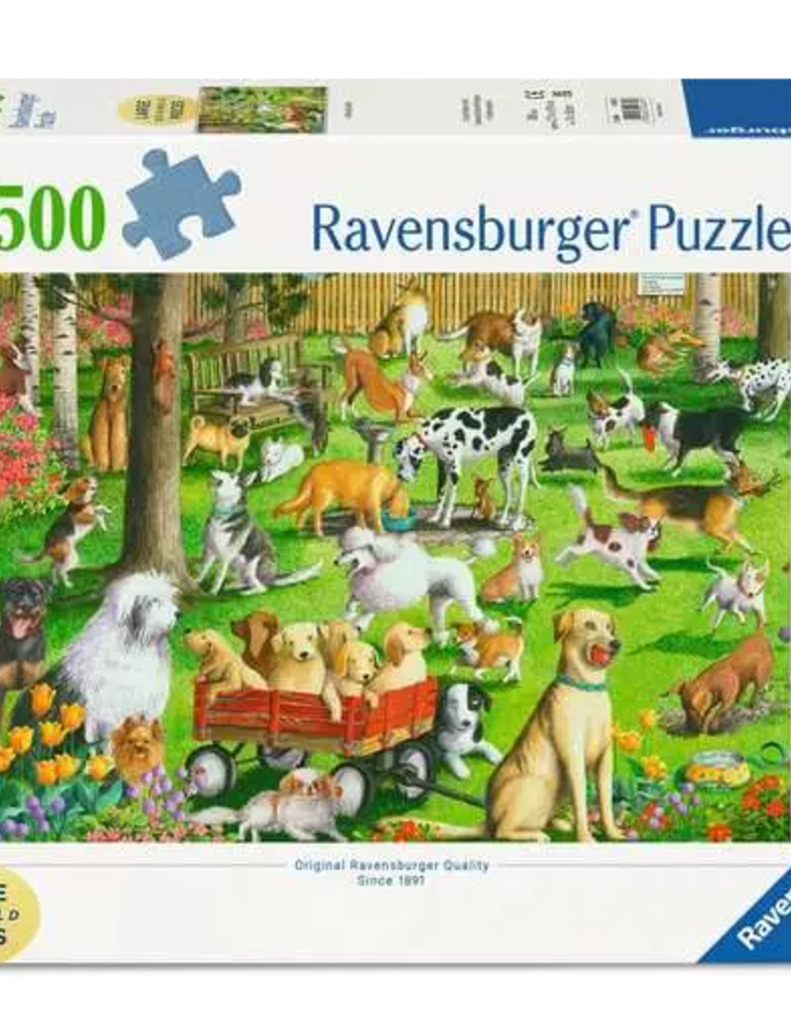 Ravensburger At the Dog Park 500 pc Large Format