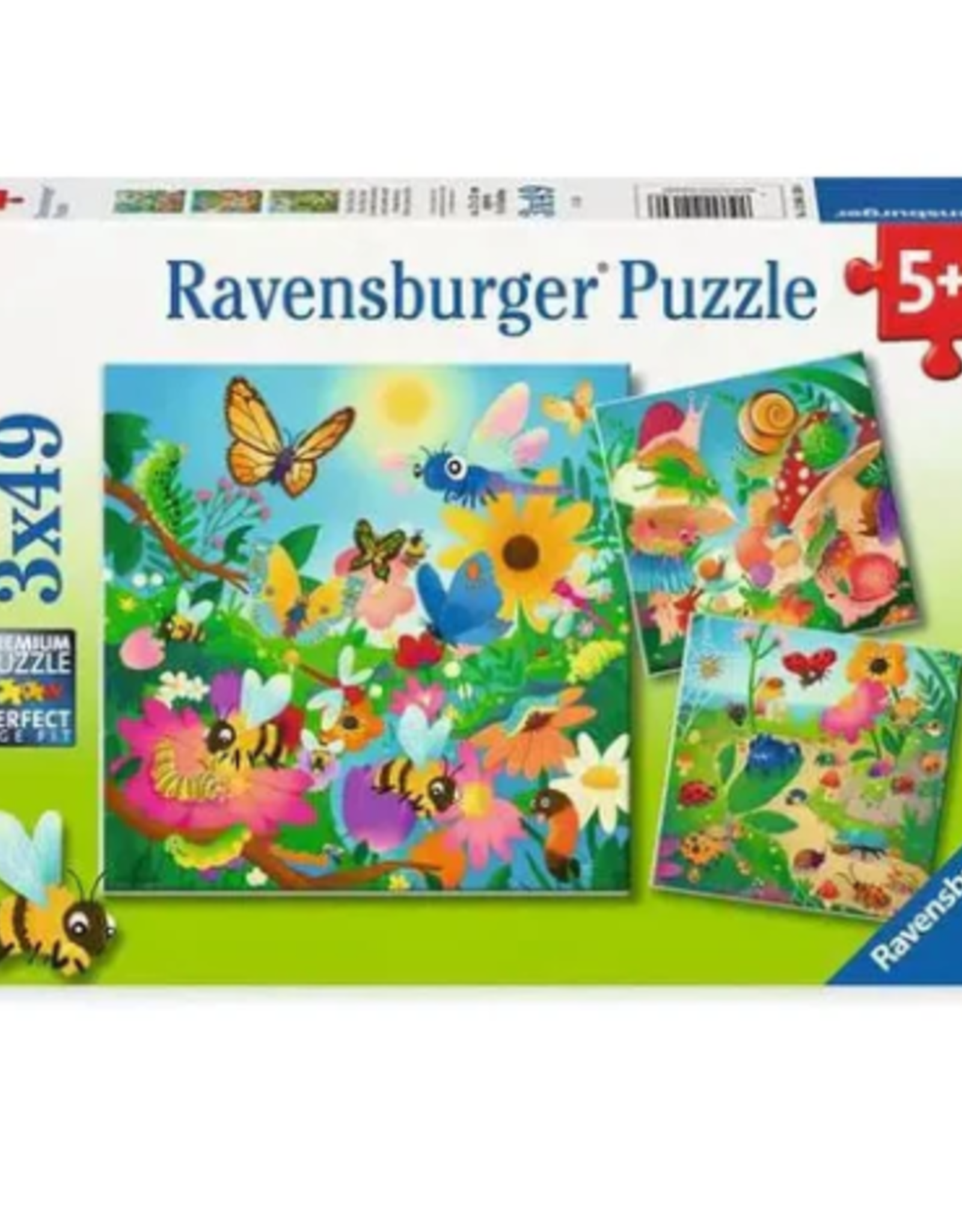 Ravensburger Bugs, Bugs, Bugs 3x49 Pc Puzzle