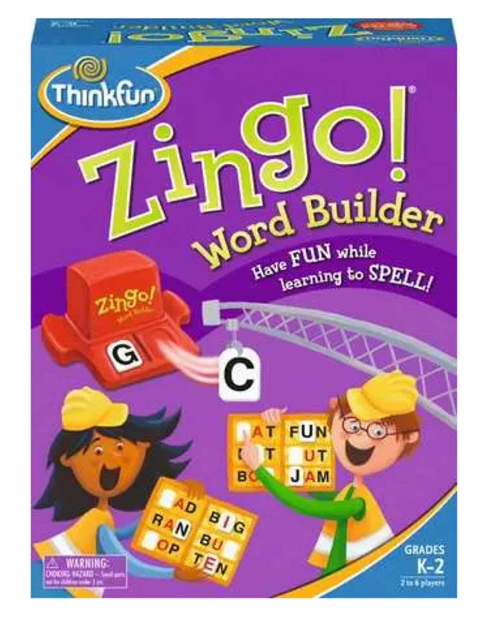 Think Fun Zingo! Word Builder EN