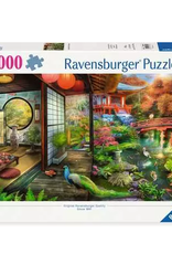 Ravensburger Japanese Garden Teahouse 1000 pc Puzzle