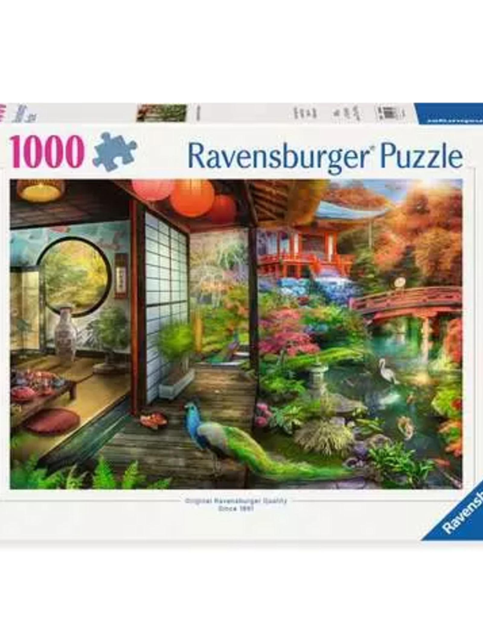 Ravensburger Japanese Garden Teahouse 1000 pc Puzzle