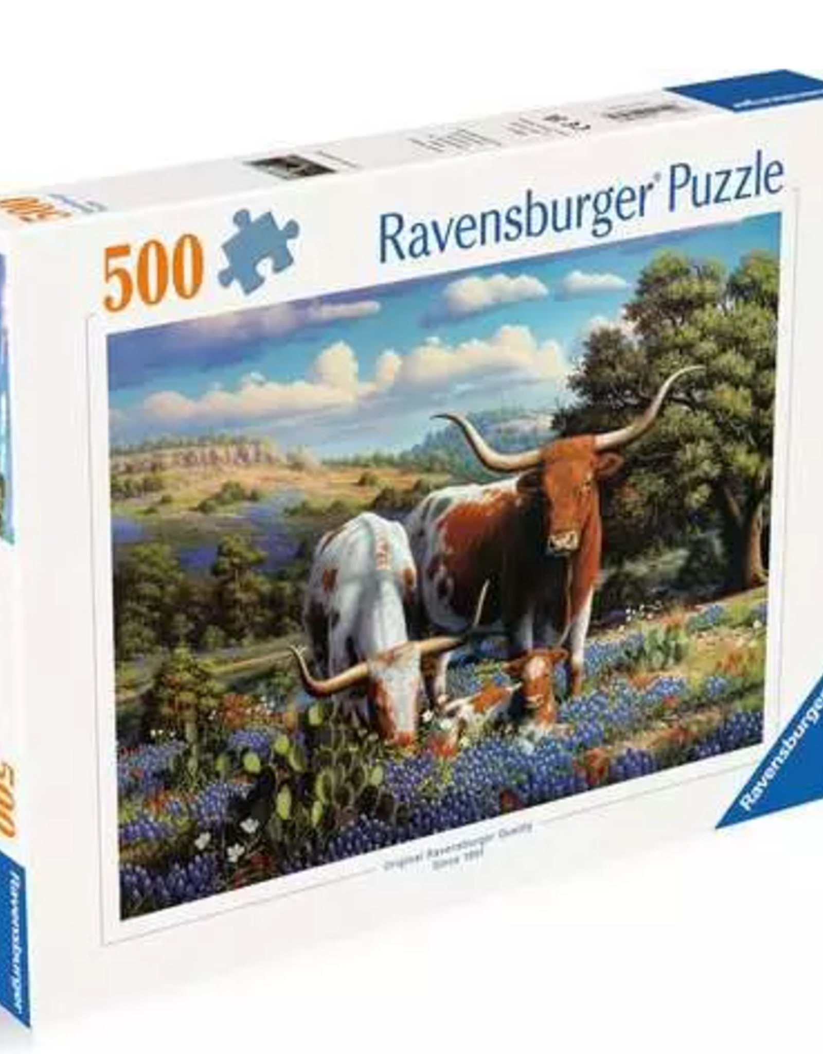 Ravensburger Loving Longhorns 500 pc Puzzle