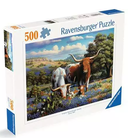 Ravensburger Loving Longhorns 500 pc Puzzle