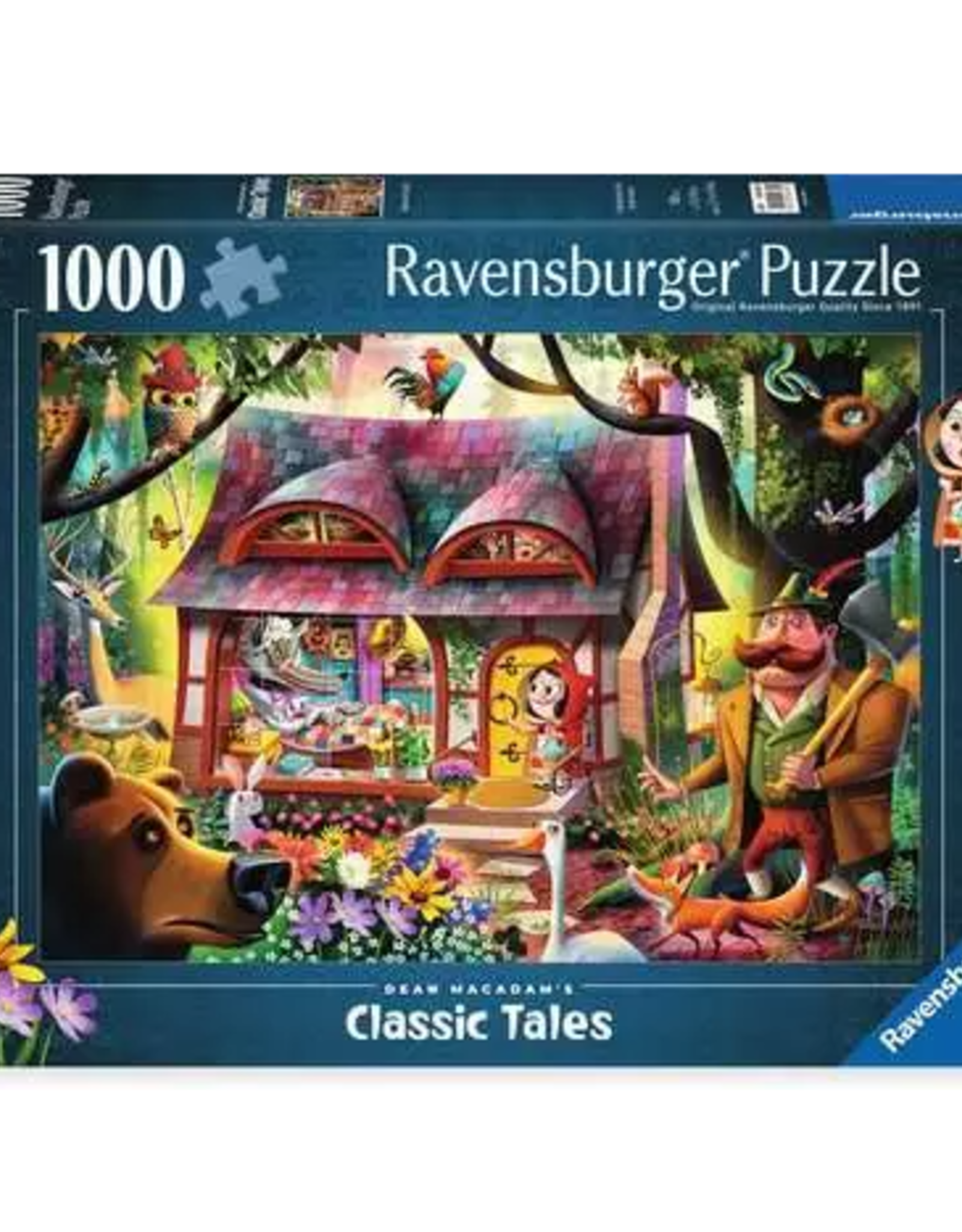 Ravensburger MacAdam - Come in Red Riding Hood 1000 pc Puzzle