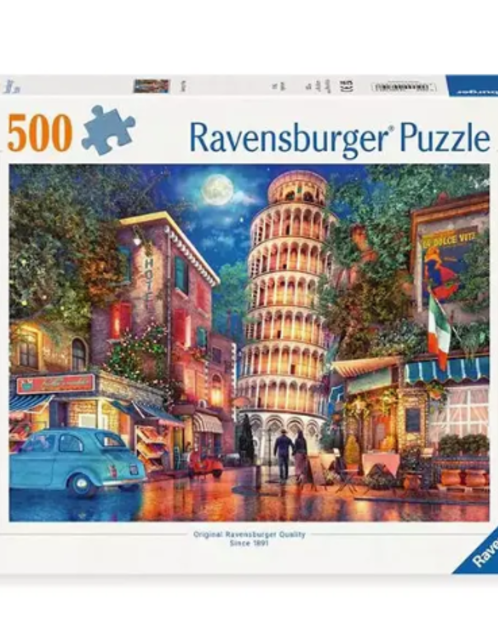 Ravensburger Streets of Pisa 500 Pc Puzzle