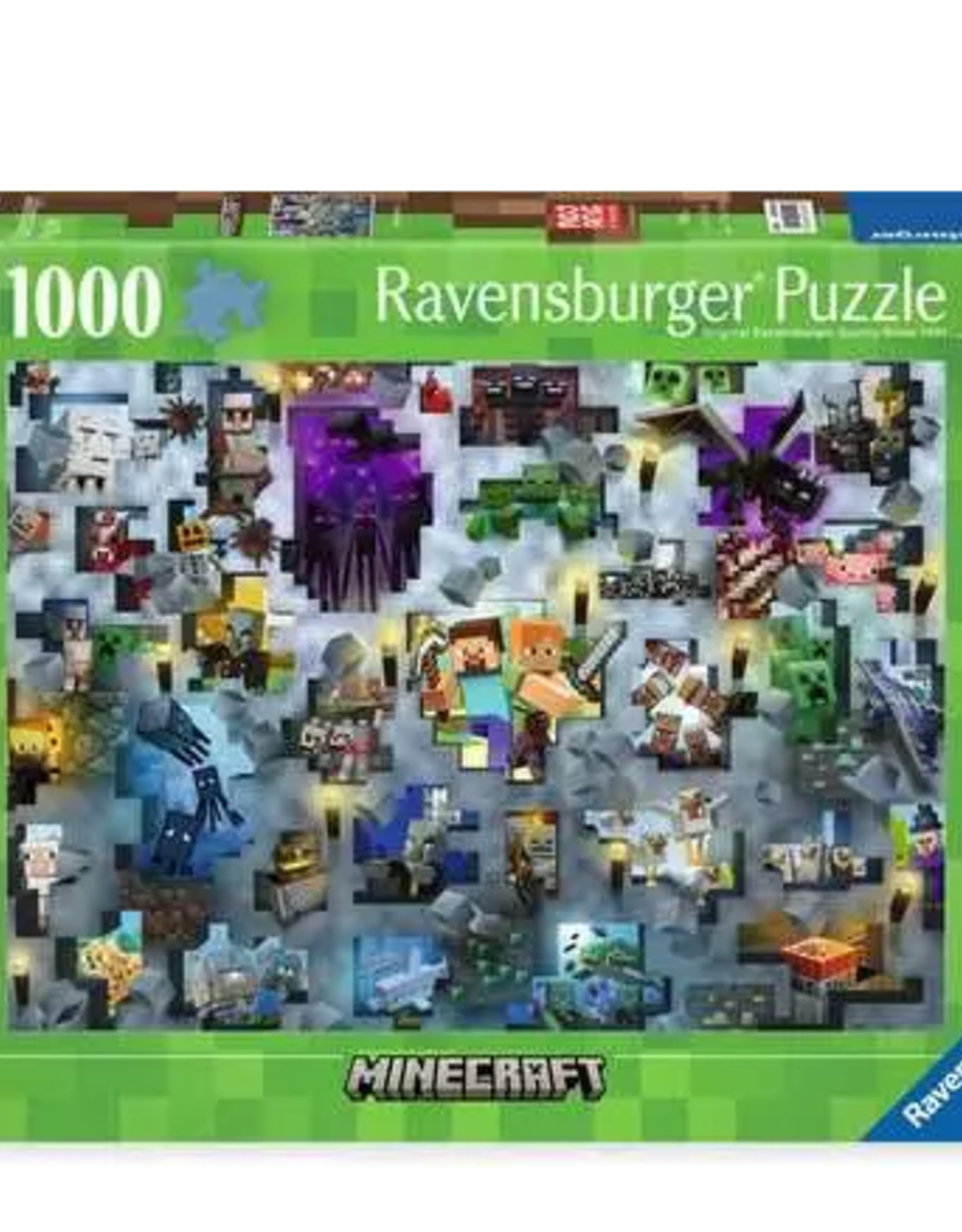 Ravensburger Minecraft - Mobs CHALLENGE 1000 pc Puzzle