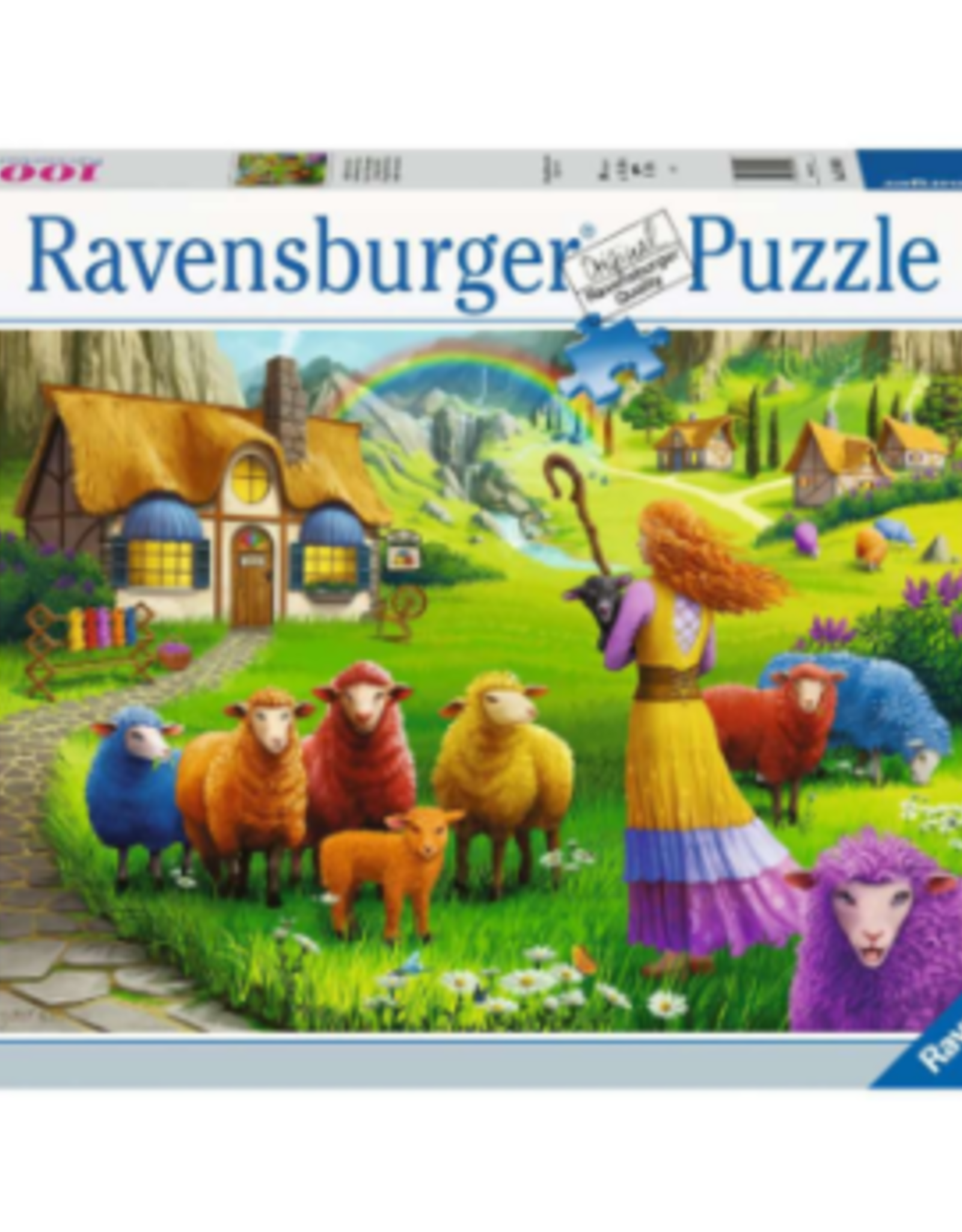 Ravensburger The Happy Sheep Yarn Shop 1000 pc Puzzle