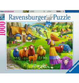 Ravensburger The Happy Sheep Yarn Shop 1000 pc Puzzle
