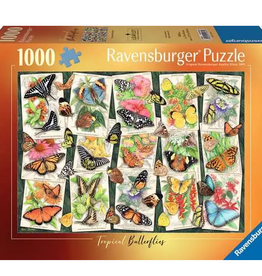 Ravensburger Tropical Butterflies 1000 Pc Puzzle