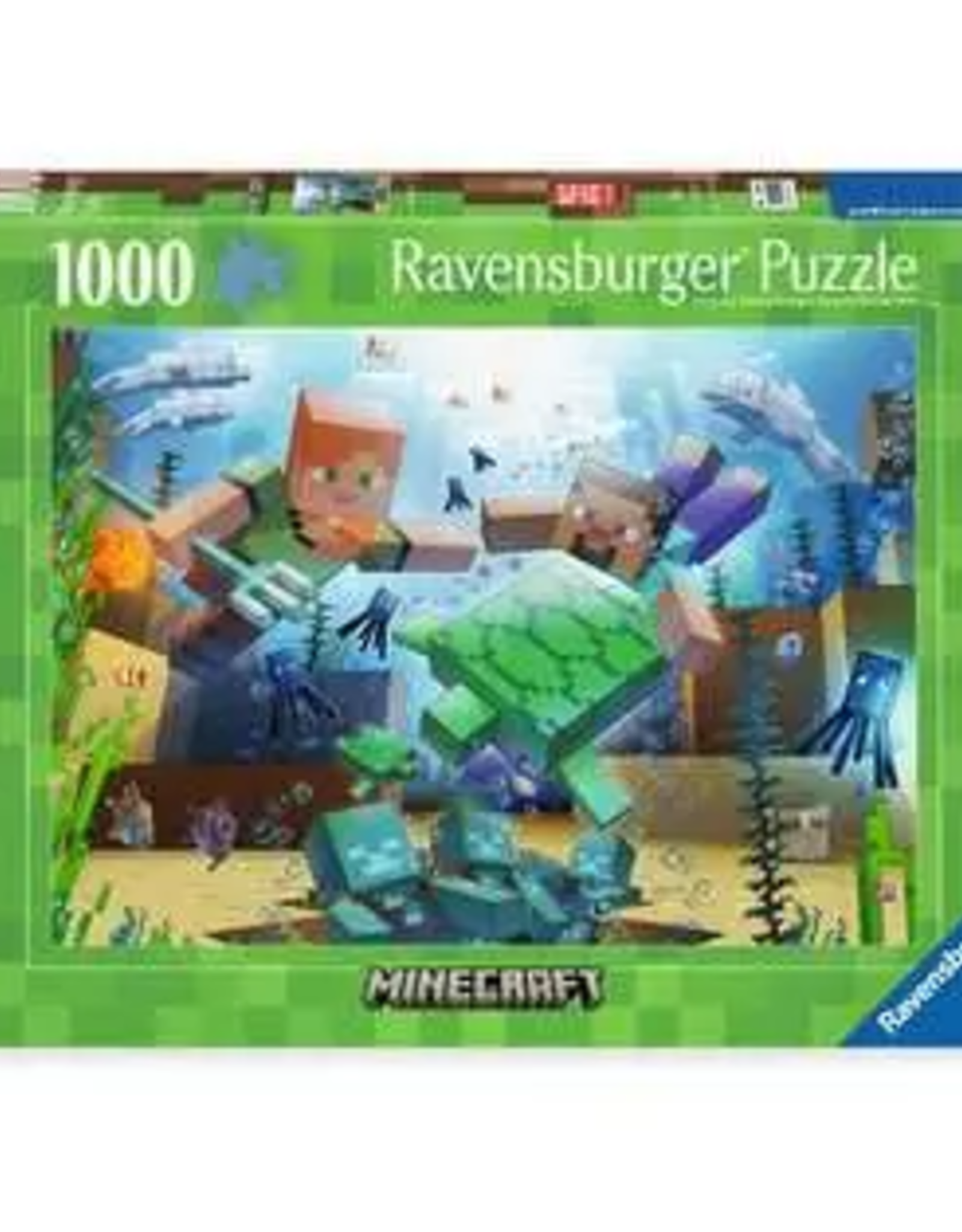 Ravensburger Minecraft Mosaic 1000 pc Puzzle