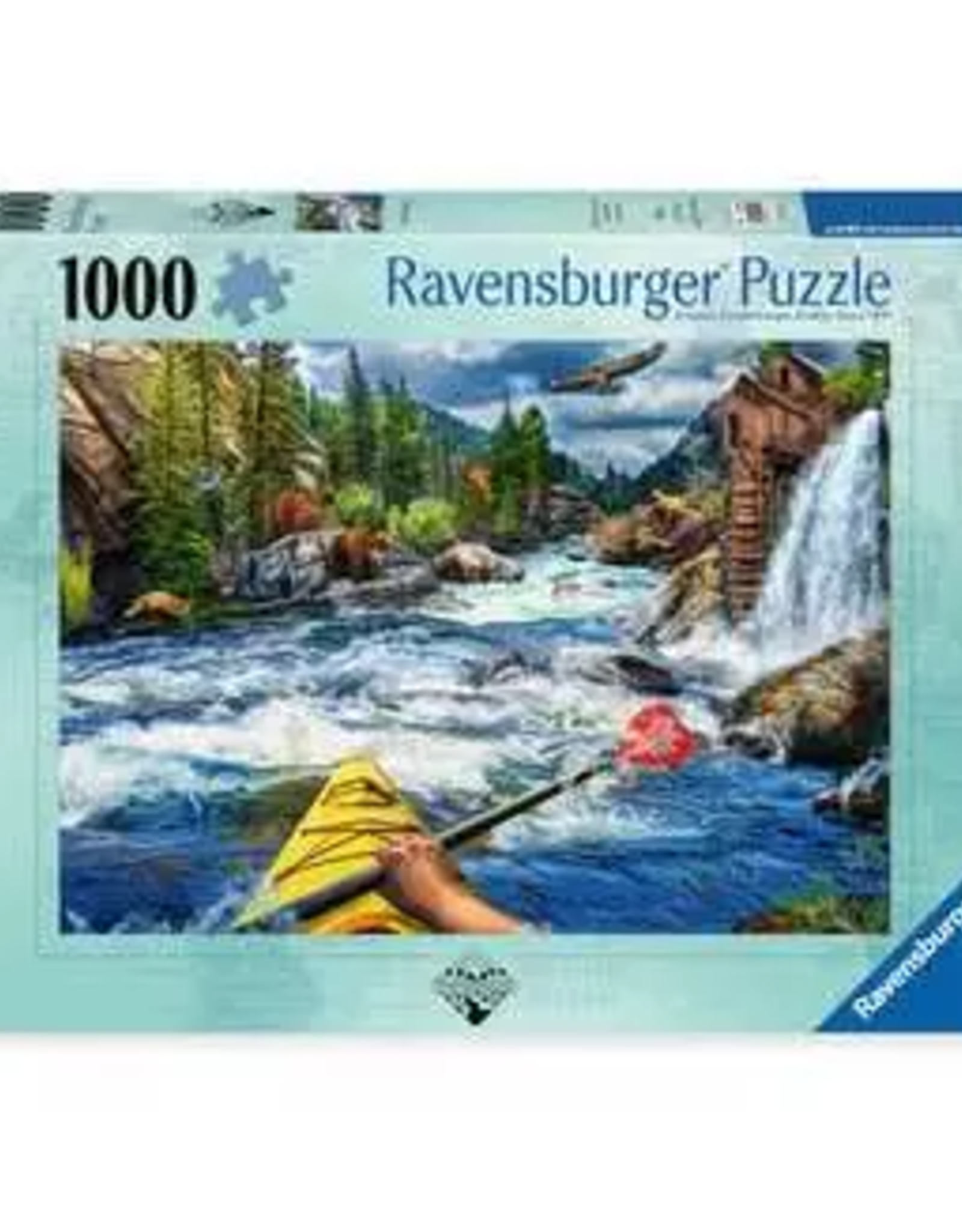 Ravensburger Whitewater Kayaking 1000 pc Puzzle