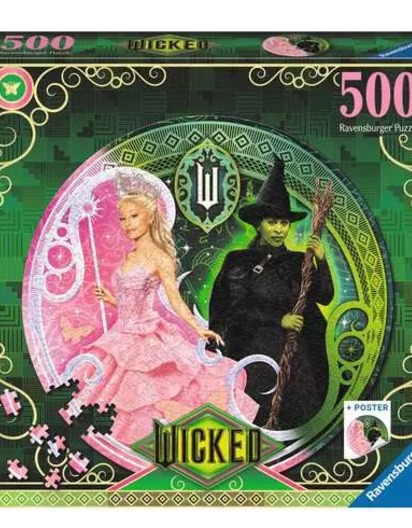 Ravensburger Wicked 500 pc Round Puzzle