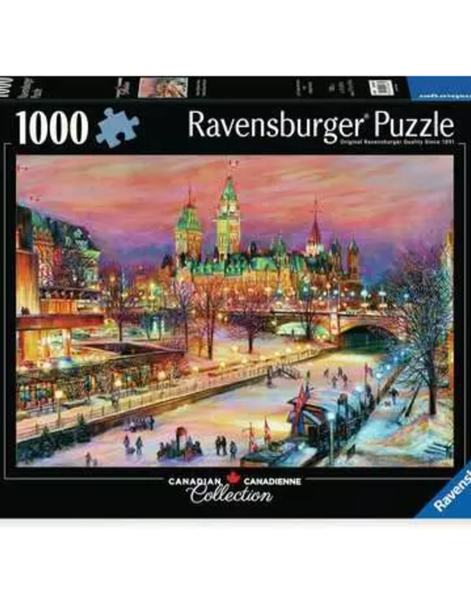 Ravensburger Ottawa Winterlude Festival - Canadian Collection 1000 pc Puzzle