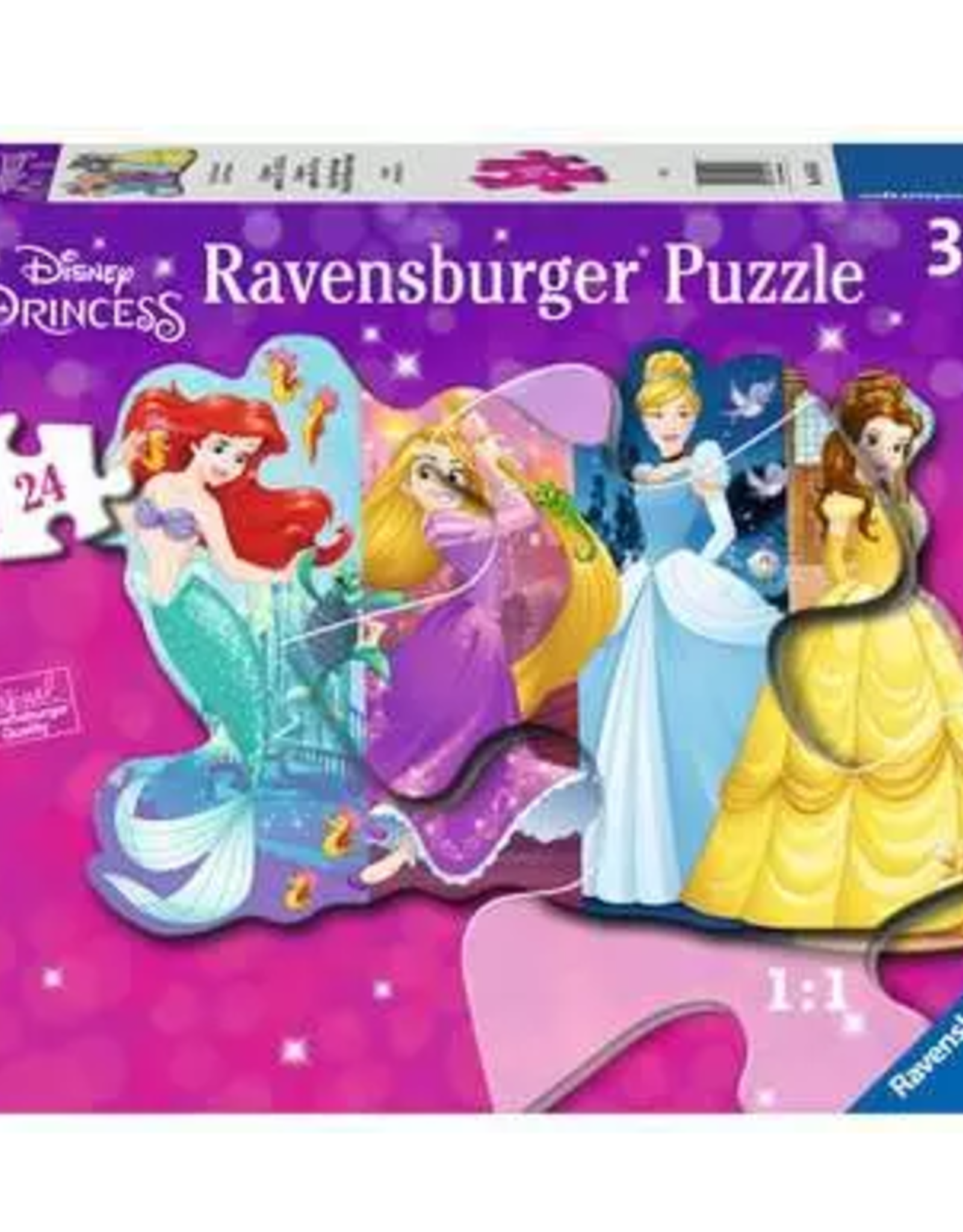Ravensburger Pretty Princesses 24 pc Shaped Floor Puzzle