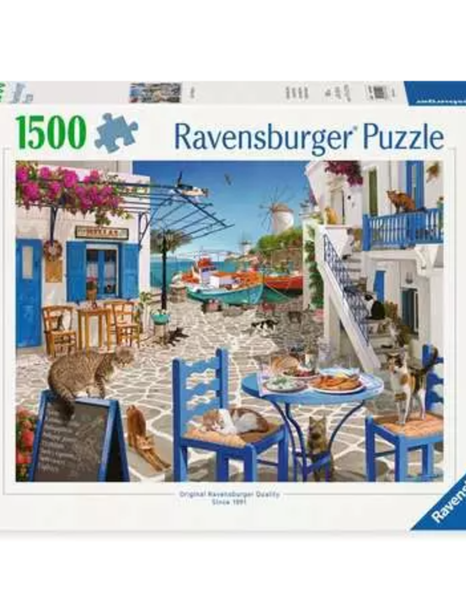 Ravensburger Cats of Mykonos 1500 Pc Puzzle