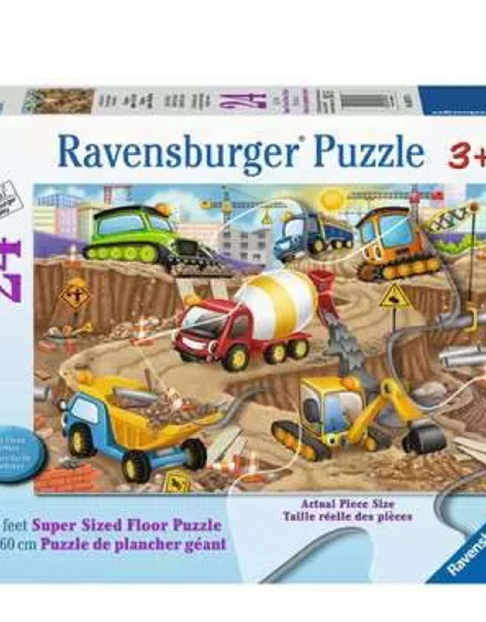 Ravensburger Construction Fun 24 pc Floor Puzzle