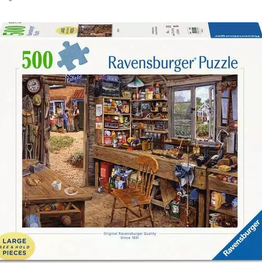 Ravensburger Dad's Shed 500 pc Large Format