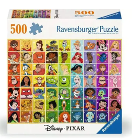 Ravensburger Disney & Pixar Color Palette 500 pc Puzzle
