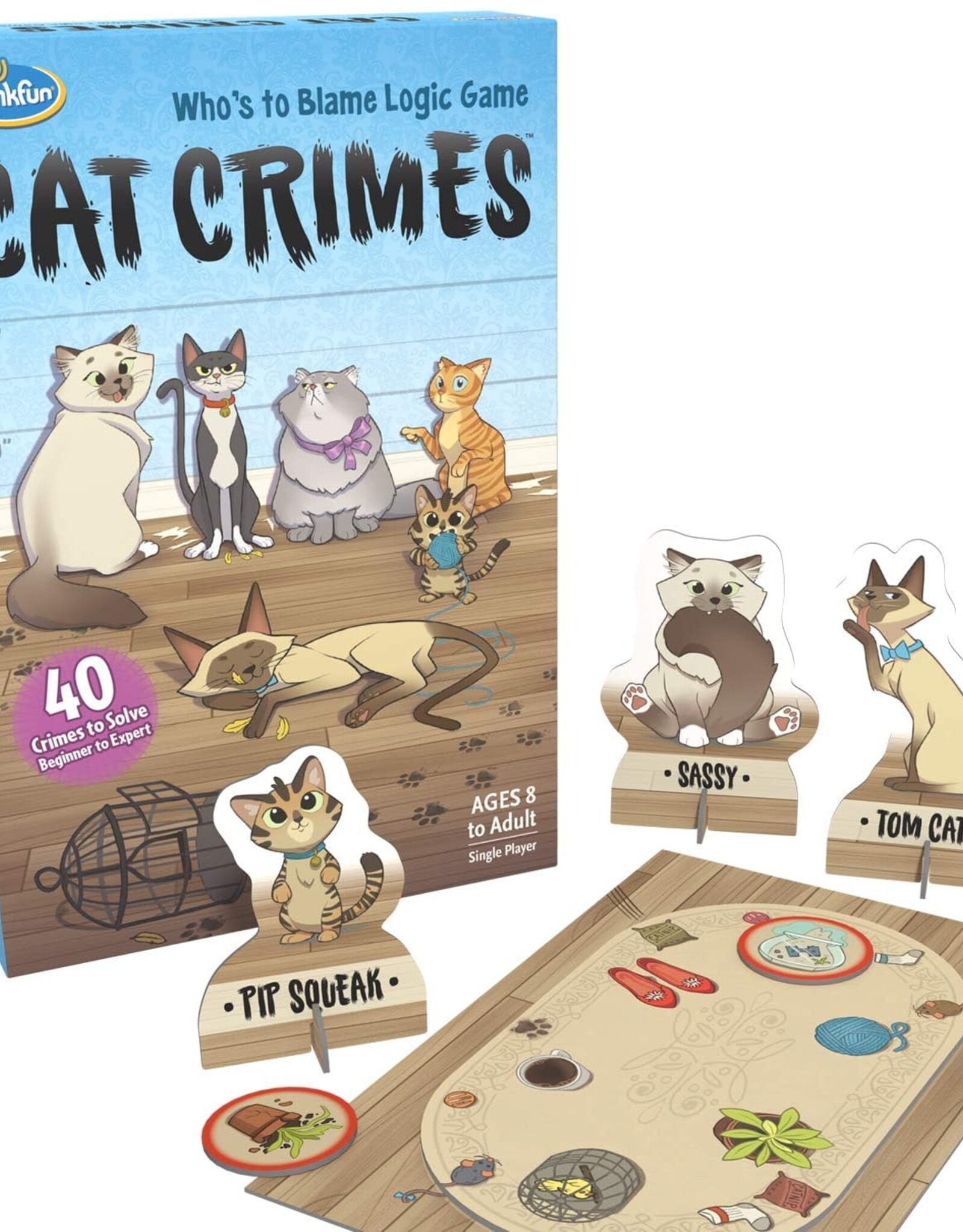 Think Fun Cat Crimes EN