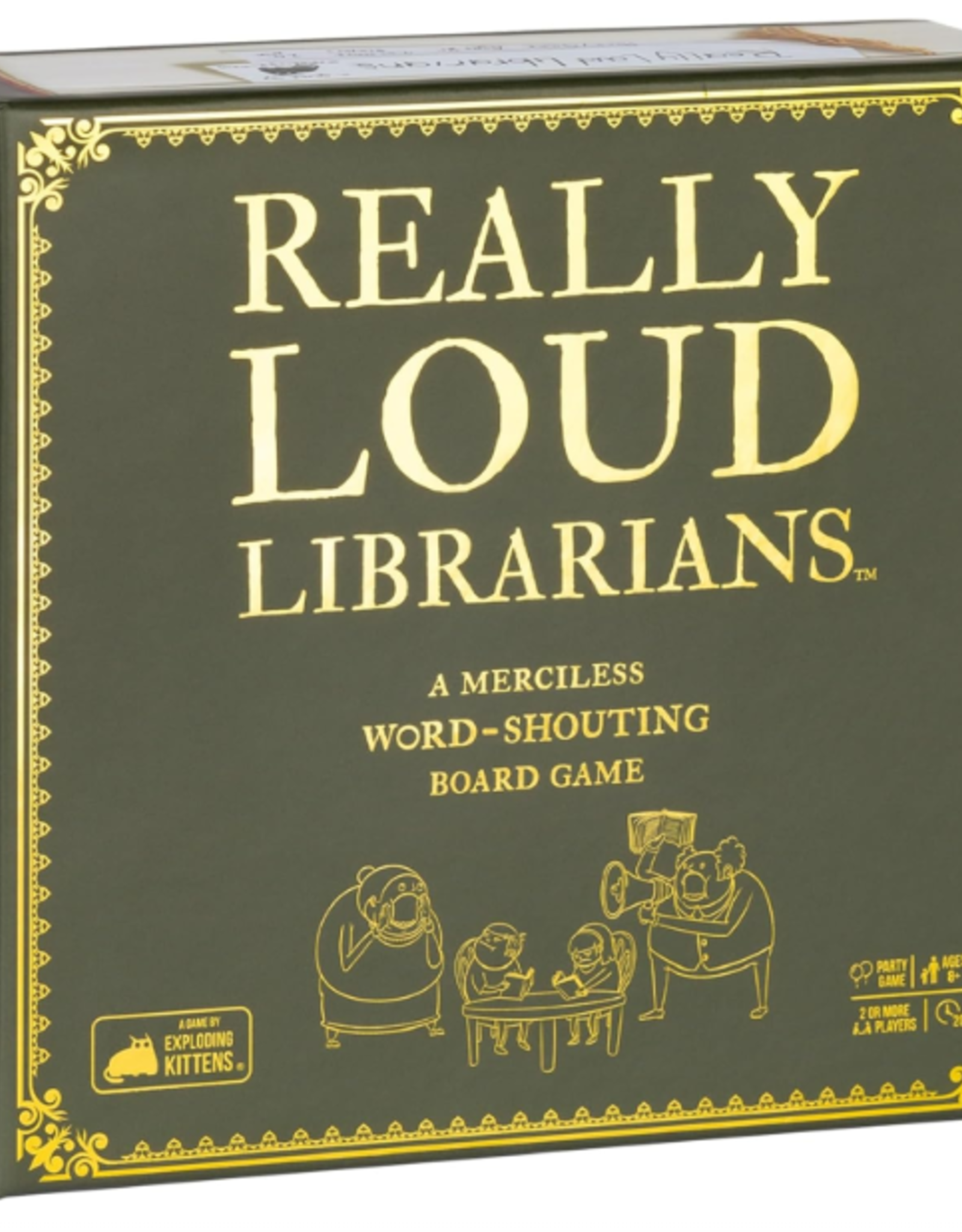 Exploding Kittens Really Loud Librarians