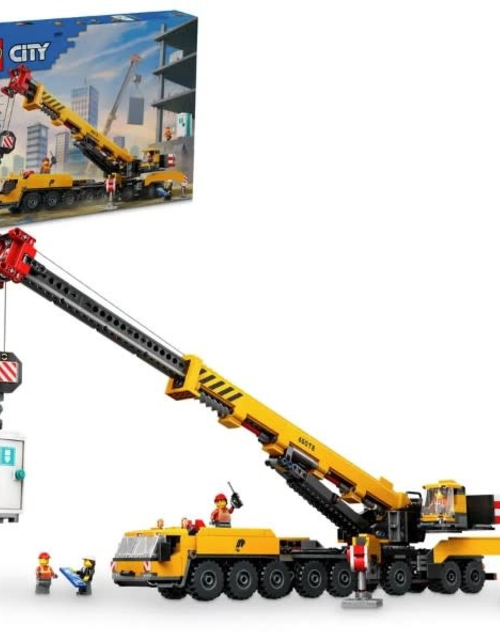 LEGO 60409 Yellow Mobile Construction Crane