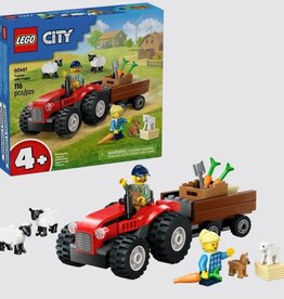 LEGO 60461 Red Farm Tractor with Trailer & Sheep