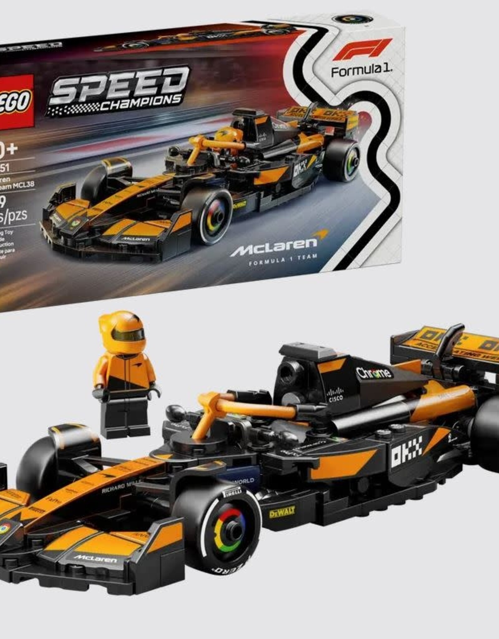 LEGO 77251 McLaren F1® Team MCL38 Race Car