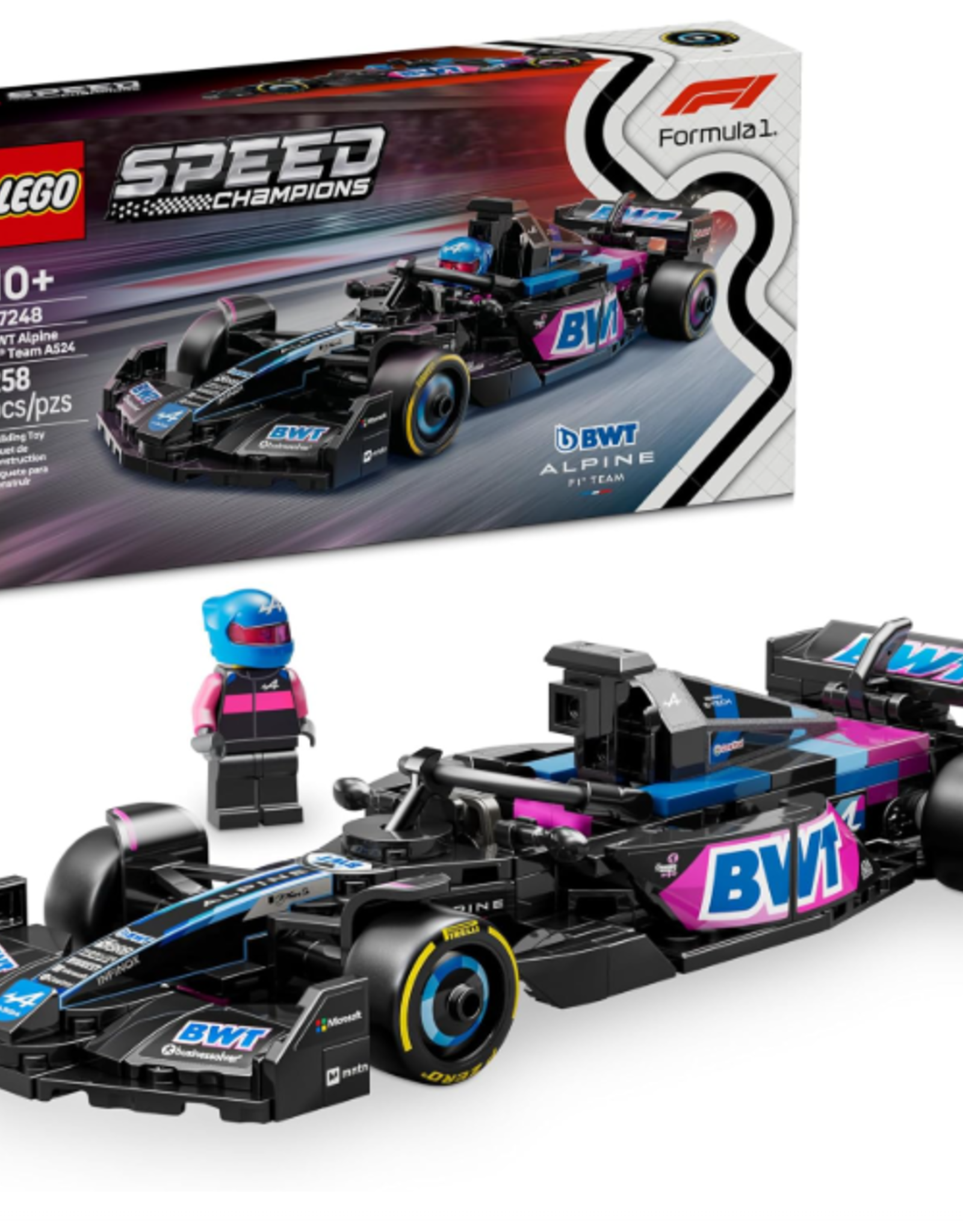 LEGO 77248 BWT Alpine F1® Team A524 Race Car
