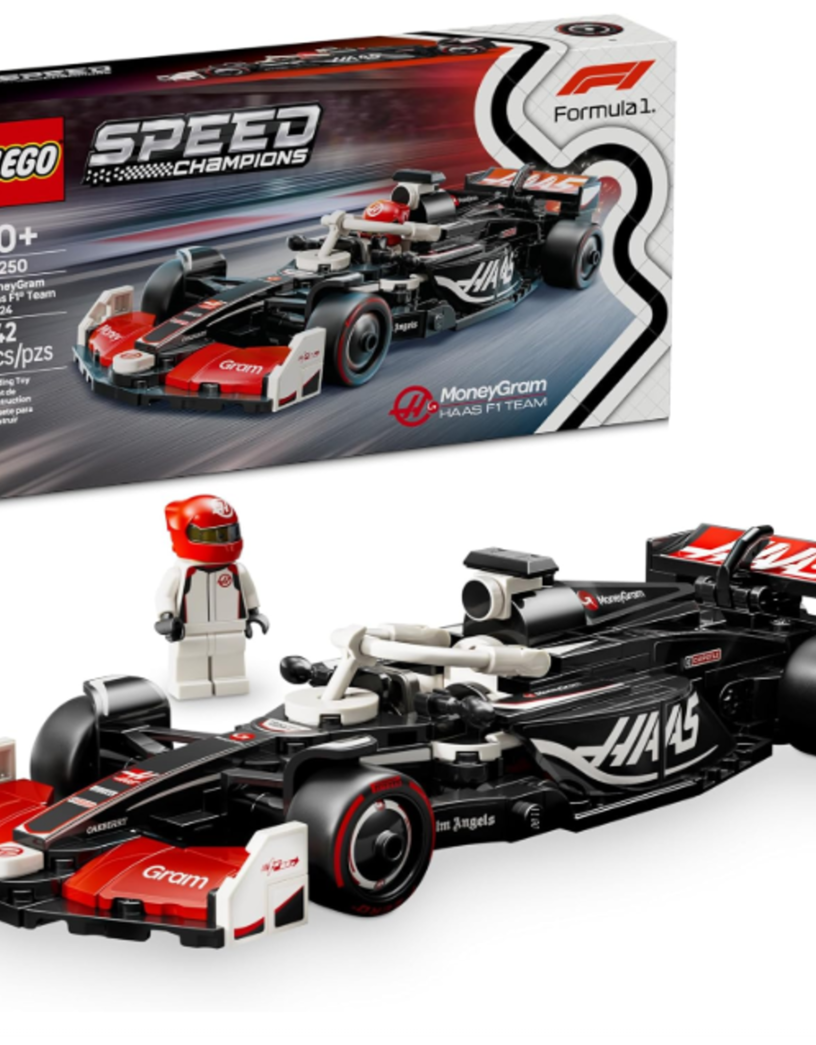 LEGO 77250 MoneyGram Haas F1® Team VF-24 Race Car