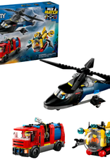 LEGO 60462 Helicopter, Fire Truck & Submarine Remix
