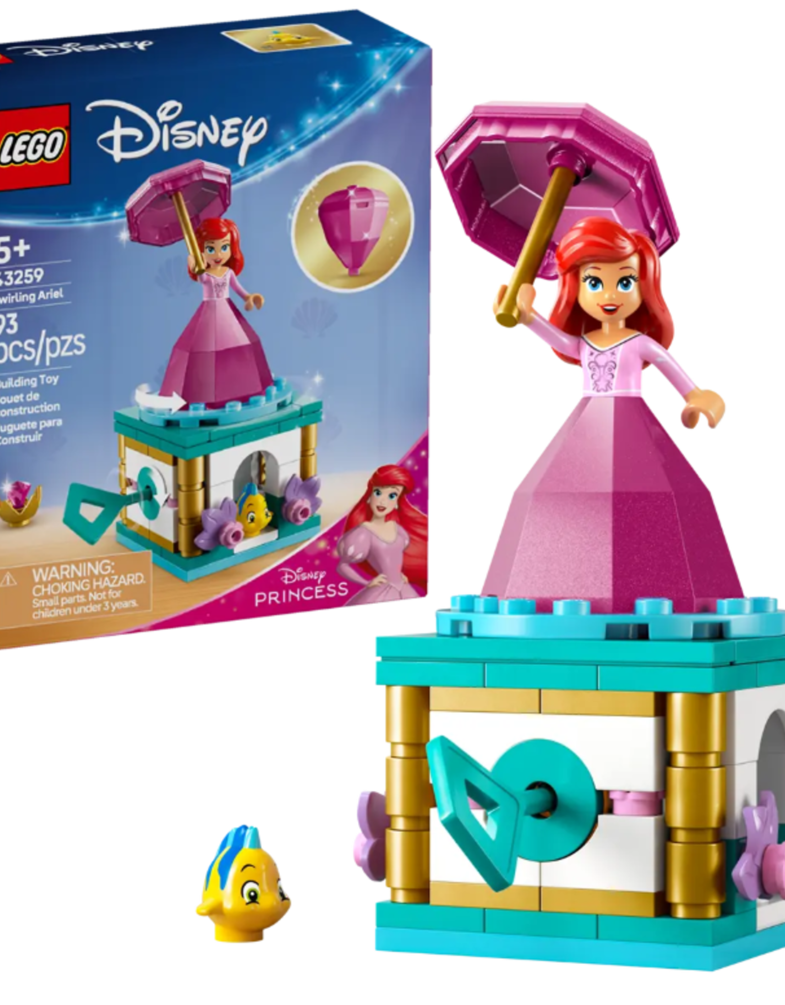 LEGO 43259 Twirling Ariel
