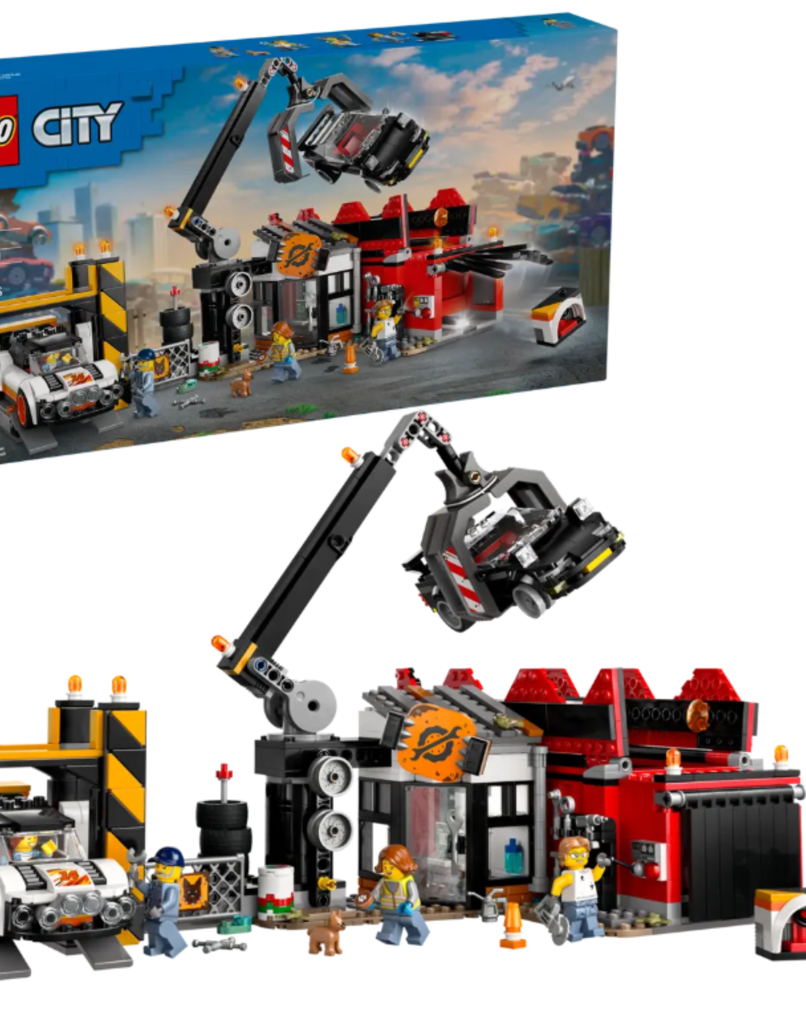 LEGO 60472 Scrapyard with Cars