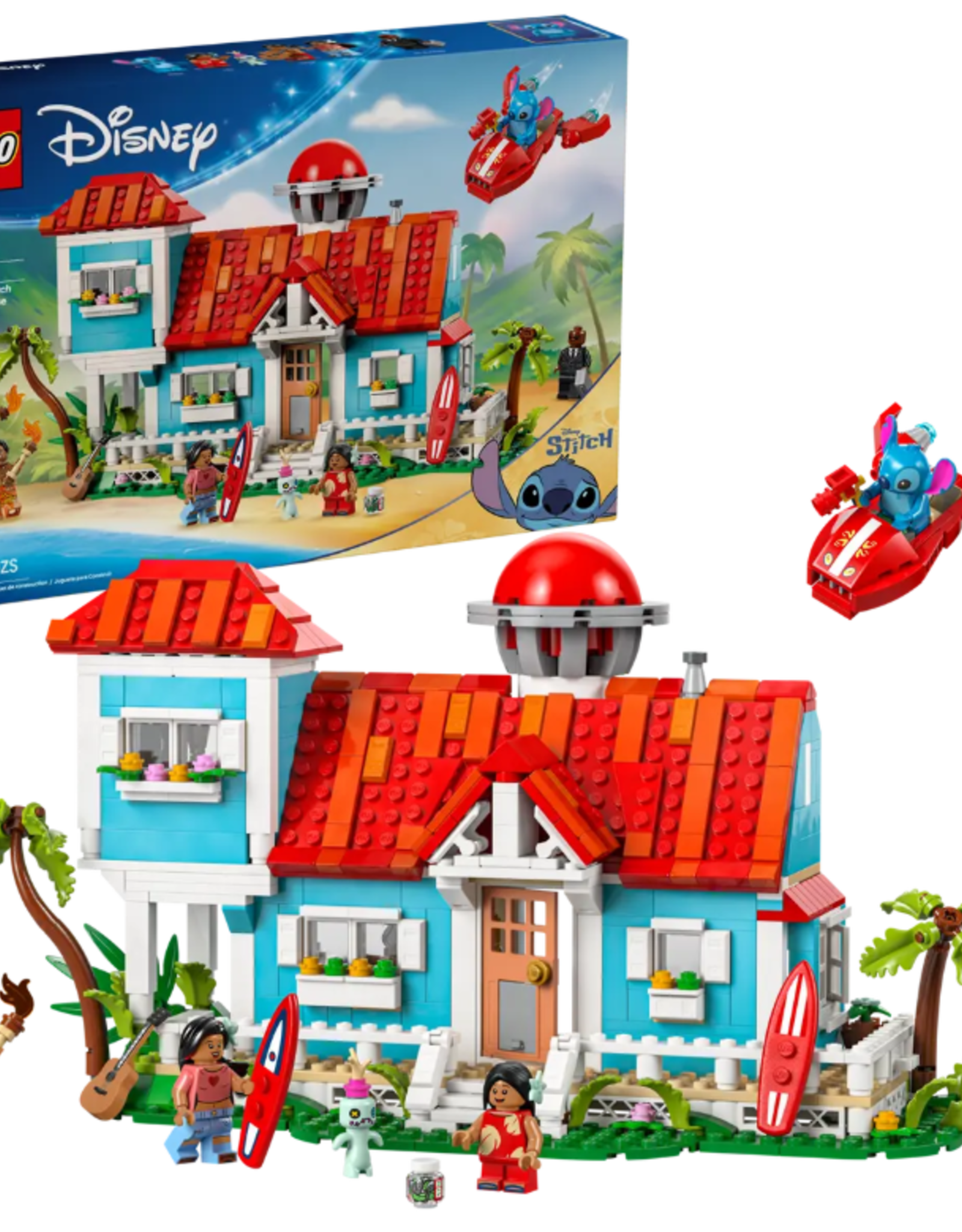 LEGO 43268 Lilo and Stitch Beach House