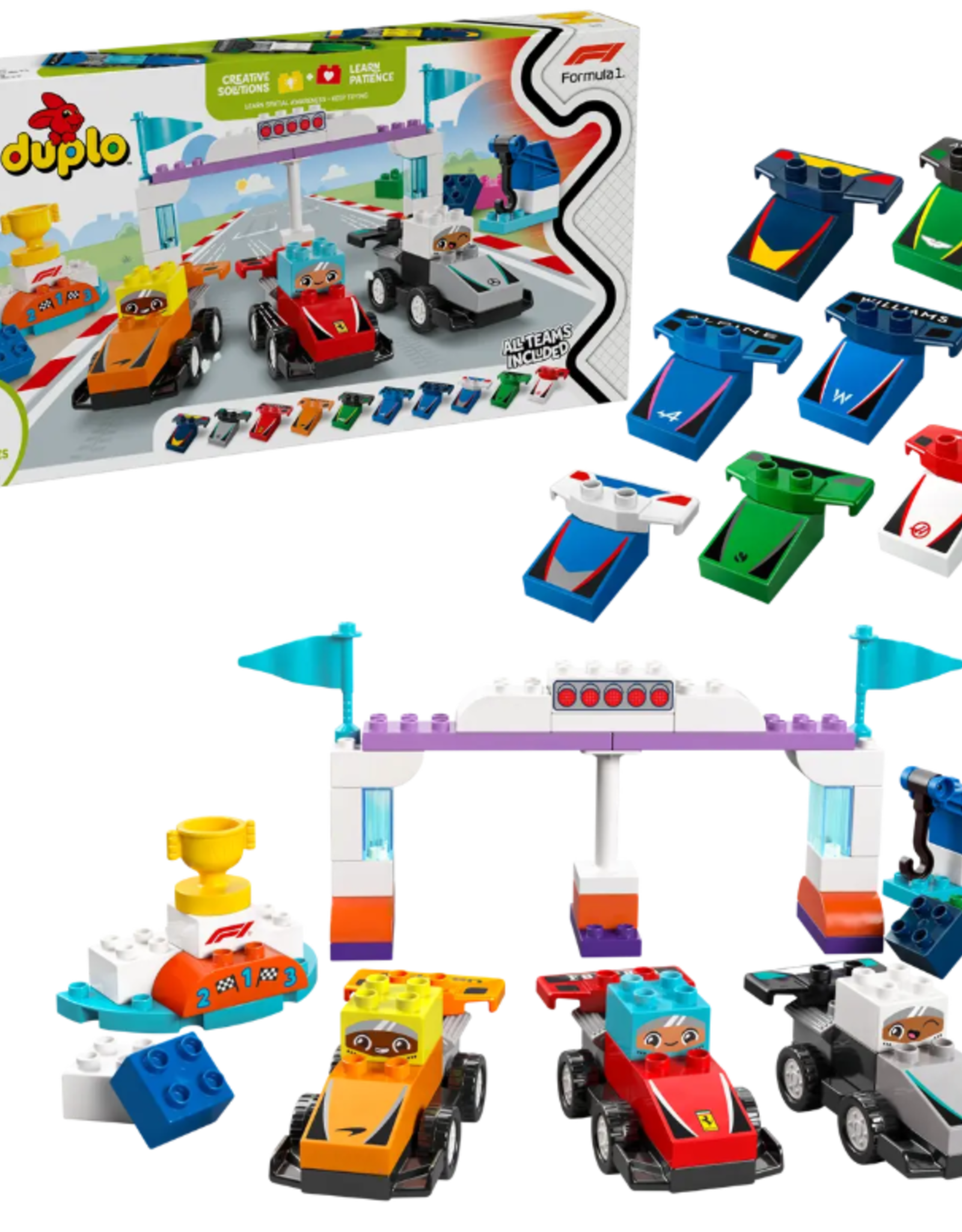 LEGO 10445 F1® Team Race Cars & Drivers