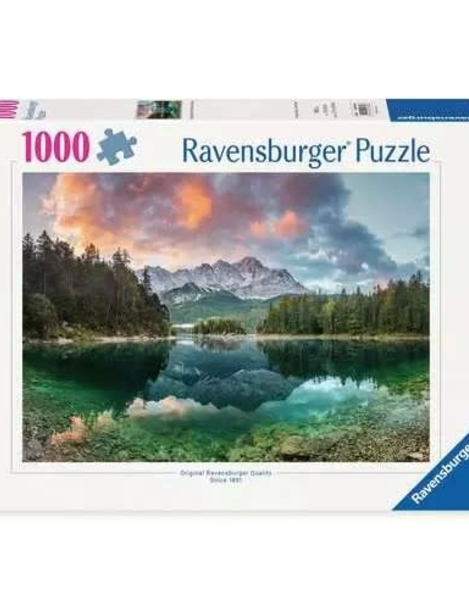 Ravensburger Zugspitze at the Eibsee, Germany 1000 Pc Puzzle