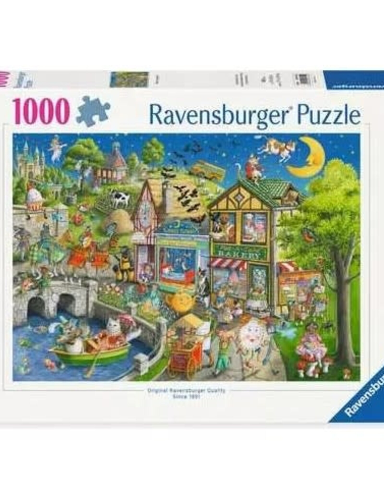 Ravensburger Mother Gooseville 1000 Pc Puzzle