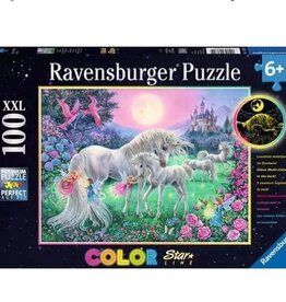 Ravensburger Unicorns in the Moonlight 100 Pc Puzzle