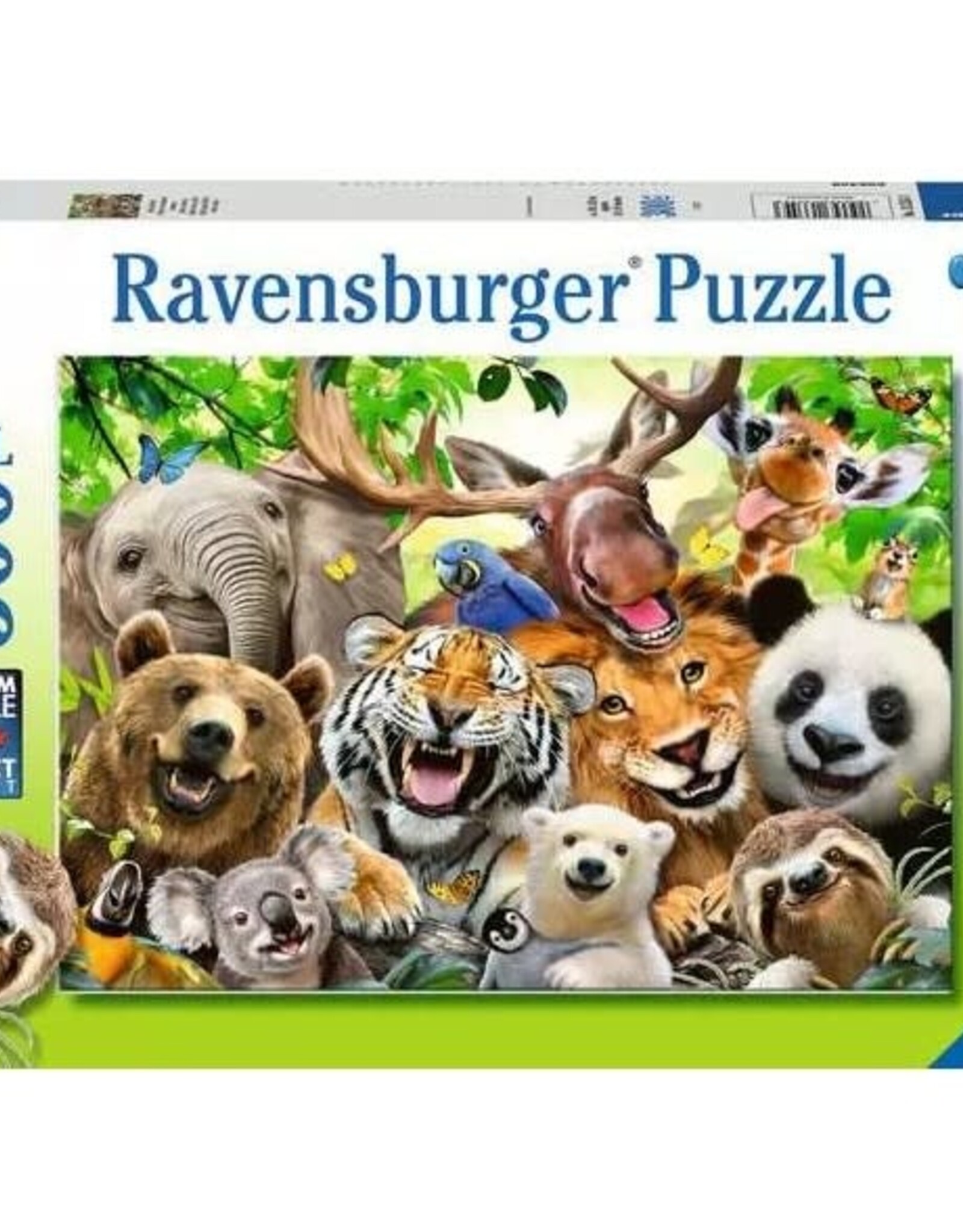 Ravensburger Exotic Animals Selfie 300 Pc Puzzle
