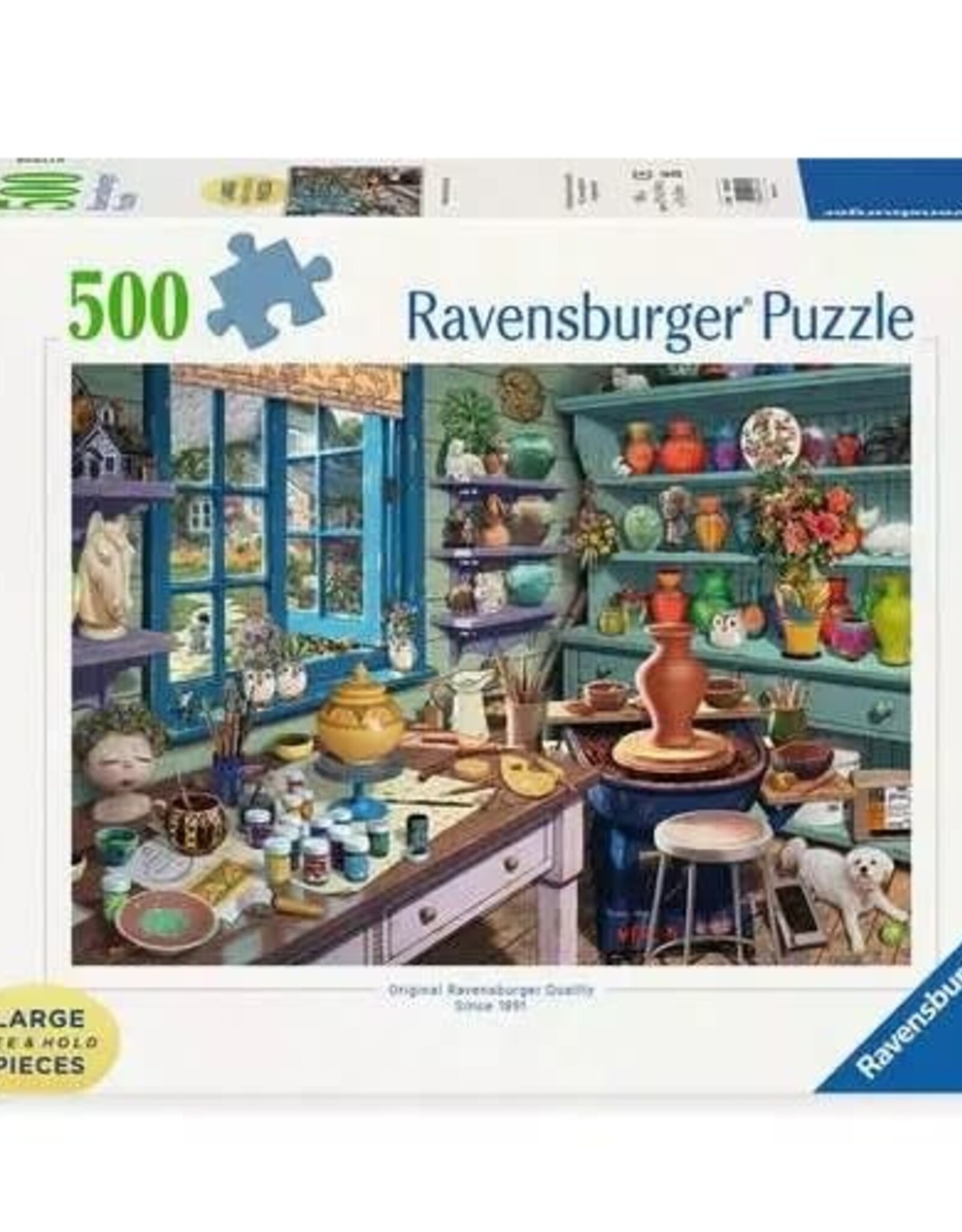 Ravensburger Pottery Studio Sanctuary 500Pc Puzzle LF