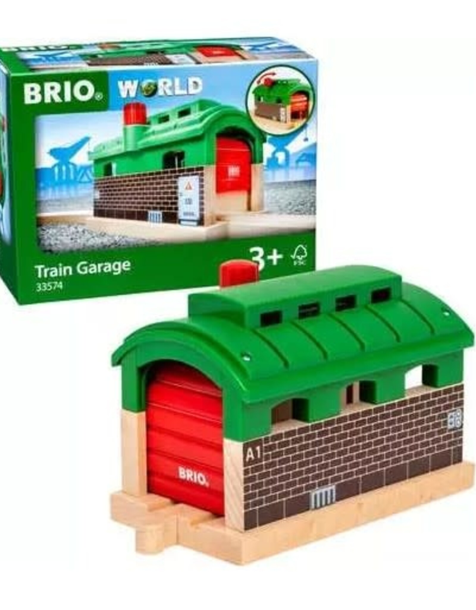BRIO Train Garage