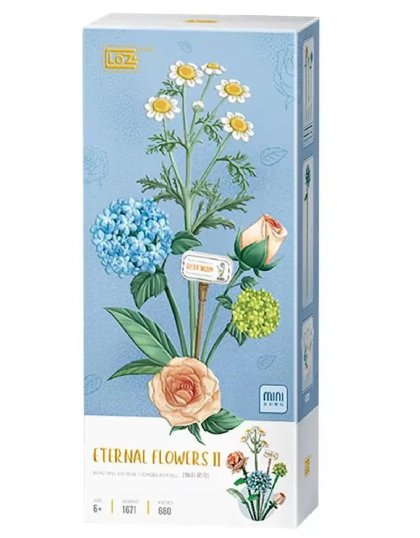 LOZ LOZ Block - Chamomile Bouquet  Eternal Flower